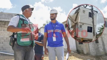 Onesvie evalúa causas de colapso de edificación en Santo Domingo Norte y avanza en la elaboración de informe técnico