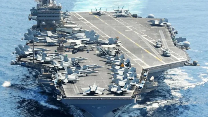 Cuatro mísiles iraníes alcanzaron el portaaviones Abraham Lincoln, según agencia iraní