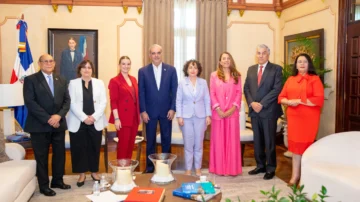 Abinader recibe a la presidenta balear, Marga Prohens, para estrechar lazos turísticos y culturales