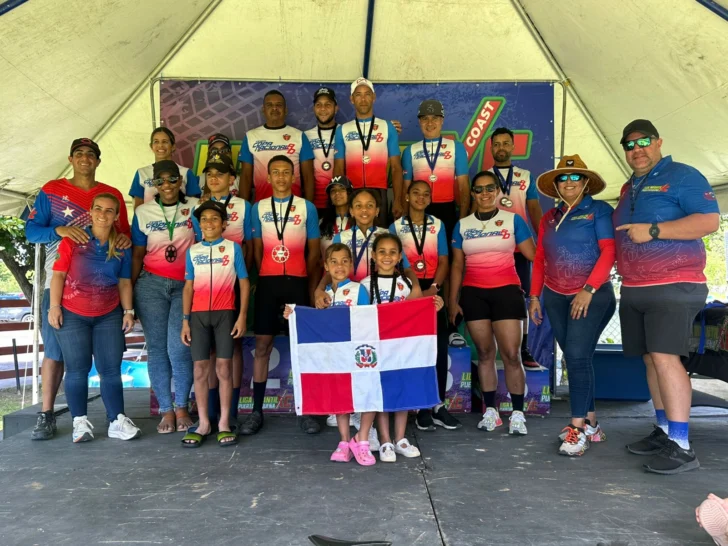 República Dominicana conquista 34 medallas en eventos internacionales de ciclismo en Puerto Rico