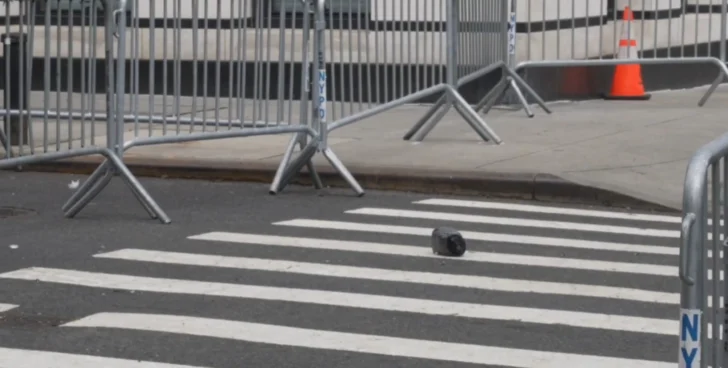 Policía de Nueva York investiga artefactos sospechosos frente a la residencia del alcalde Policía de Nueva York investiga artefactos sospechosos frente a la residencia del alcalde