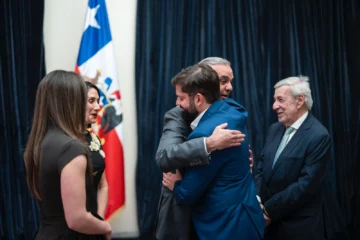 Abinader despide a su homólogo de Chile Gabriel Boric que culmina mandato