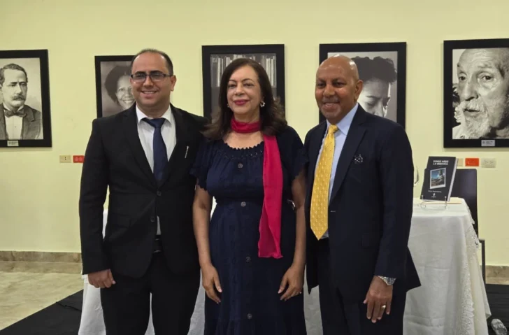 Rafael J. Rodríguez Pérez, Emilia Pereyra y Víctor Escarramán.