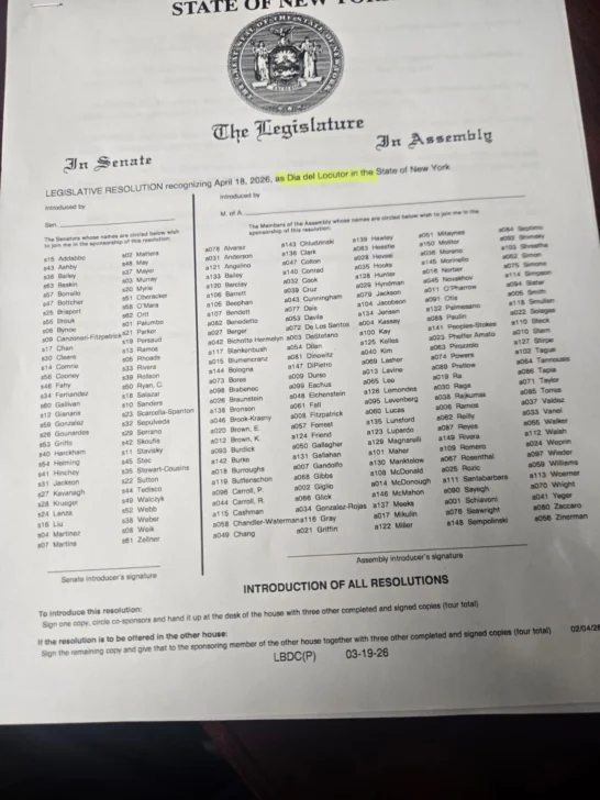 Nueva York celebrará «Día de los Locutores» cada 18 de abril