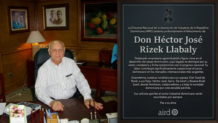 AIRD lamenta fallecimiento de Héctor José Rizek Llabaly y destaca su legado en la industria del cacao