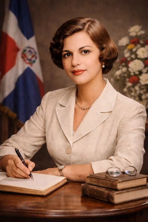  Ilustración de Minerva Mirabal. (José Hadonis).