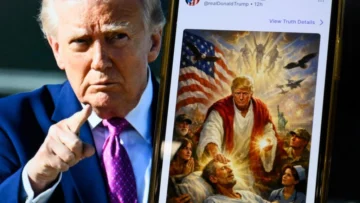 Indignación en EE. UU.: Trump arremete contra el papa y publica imagen en la que se muestra como Jesucristo Indignación en EE. UU.: Trump arremete contra el papa y publica imagen en la que se muestra como Jesucristo
