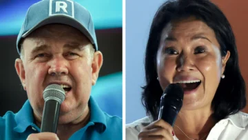 Elecciones en Perú: los primeros resultados ponen a Keiko Fujimori y Rafael López Aliaga en la segunda vuelta de unas disputadas presidenciales Elecciones en Perú: los primeros resultados ponen a Keiko Fujimori y Rafael López Aliaga en la segunda vuelta de unas disputadas presidenciales