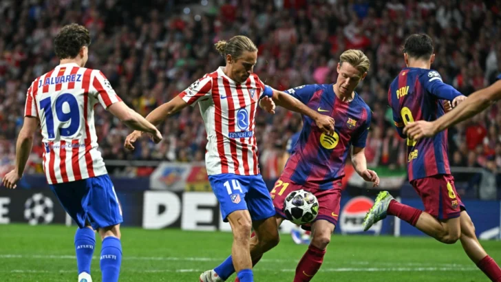 El Atlético elimina al Barcelona y se clasifica a semifinales de Champions League El Atlético elimina al Barcelona y se clasifica a semifinales de Champions League