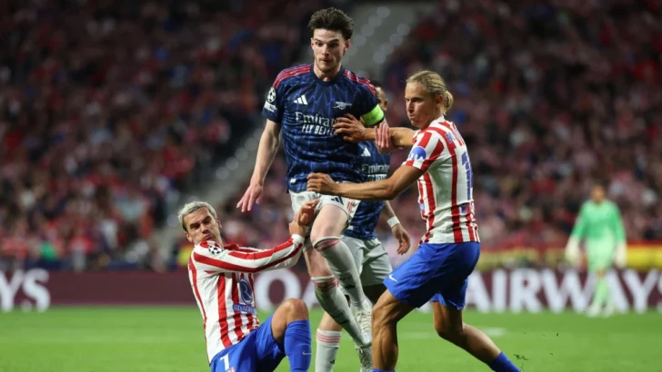 Atlético Madrid Arsenal. Semifinales de Champions de penales y empate