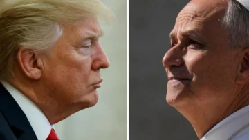 Los católicos estadounidenses preocupados por la disputa entre Trump y el Papa.