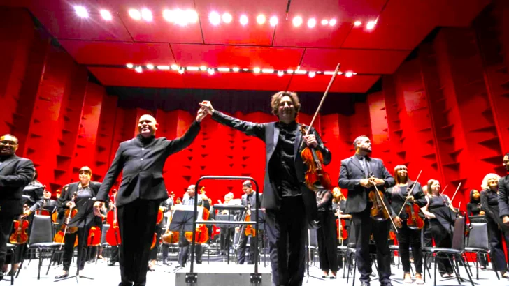 Philippe Quint y Amaury Sánchez en memorable concierto con la obra Tchaikovsky
