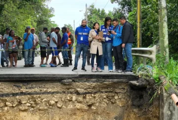Colapso del puente sobre el río Camú expone fragilidad de la infraestructura vial ante las lluvias