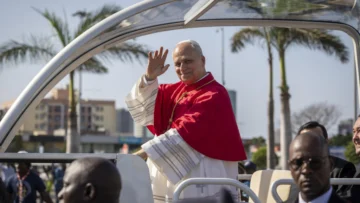 El Papa León XIV visita el lugar sagrado para los católicos de Angola