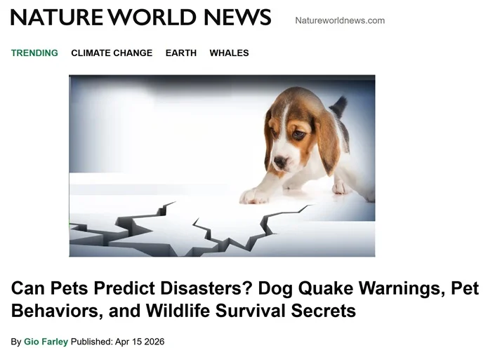 La ciencia confirma capacidad canina para detectar señales sísmicas