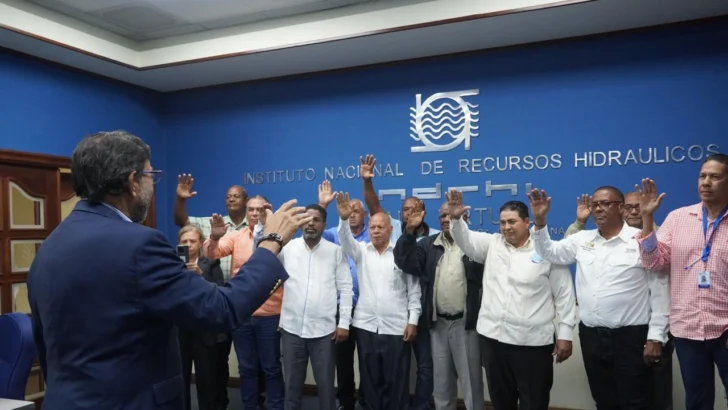 INDRHI juramenta nueva directiva del Consejo Nacional de Regantes; destaca trabajo conjunto como clave para fortalecimiento agrícola