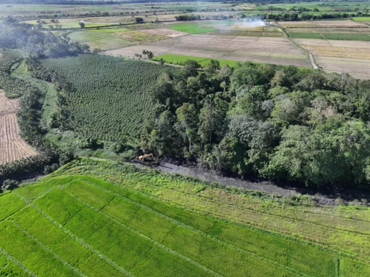 Intervenidos los sistemas de drenaje Bajo Yuna para aguas de productores agrícolas