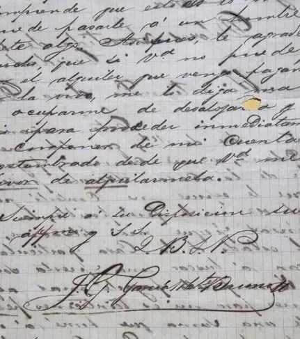 Firma-de-Jose-Gabriel-Garcia-Monte-Bruno.-Coleccion-Duleidys-Rodriguez