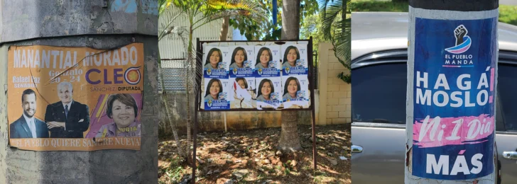 Arrabalización durante las campañas públicas y el culto a la persona