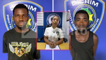 Apresan dos sospechosos de doble homicidio en Santiago