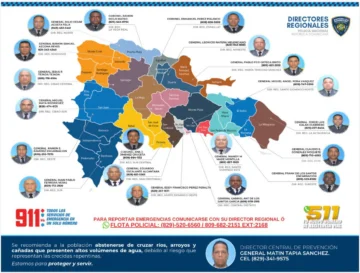 Policía habilita mapa interactivo y refuerza líneas de emergencia ante lluvias
