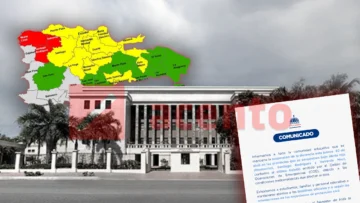 ¡Alerta roja! Ministerio de Educación informa suspensión de docencia para Montecristi, Santiago Rodríguez y Valverde