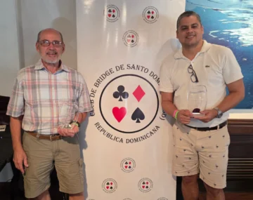 Copa de bridge reúne a jugadores en Juan Dolio por aniversario del CBSD