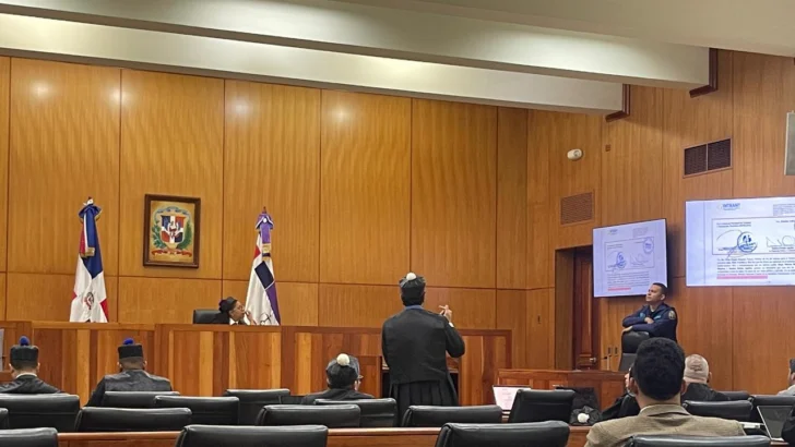 Hugo Beras llega al Palacio de Justicia para enfrentar su juicio preliminar por el caso Intrant