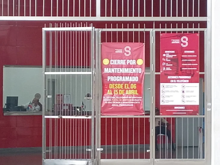 El Teleférico de Santiago estará fuera de servicio por mantenimiento hasta el 15 de abril