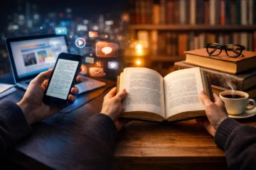 Entre pantallas y páginas: la lectura se transforma y resurge en la era digital