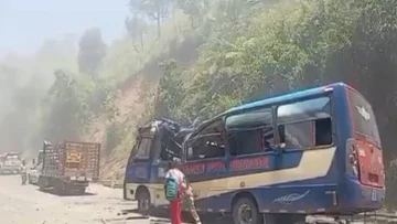 Al menos 14 muertos y decenas de heridos en ataque con explosivos en la vía Panamericana, suroeste de Colombia