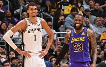 NBA: juegos de hoy Play-In y mañana Playoffs. LeBron y Wembanyama se alistan