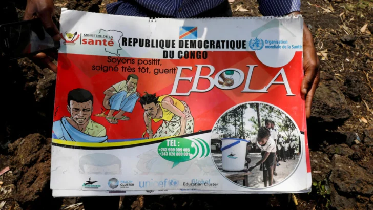 Agencia sanitaria declara un brote de ébola en el este de la República Democrática del Congo