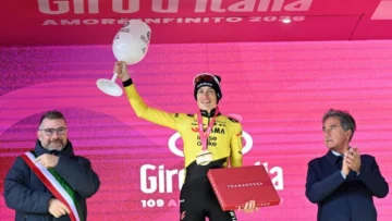Ciclismo: Jonas Vingegaard gana la séptima etapa del Giro de Italia