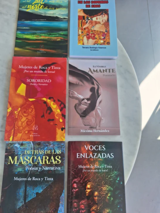 Máxima Hernández y sus 'Voces de roca y tinta'