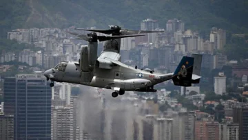 Las imágenes del ejercicio militar de EE.UU. en Caracas autorizado por el gobierno de Venezuela