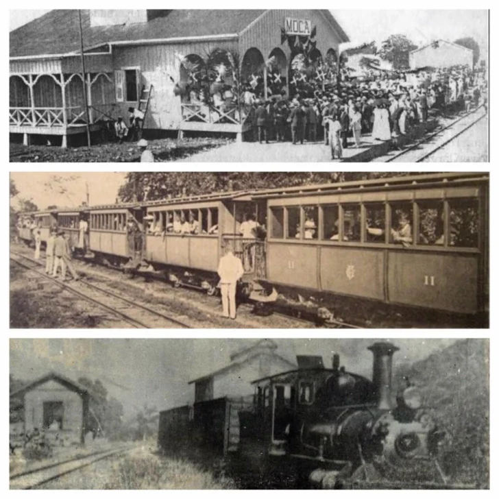 Moca, ferrocarril 