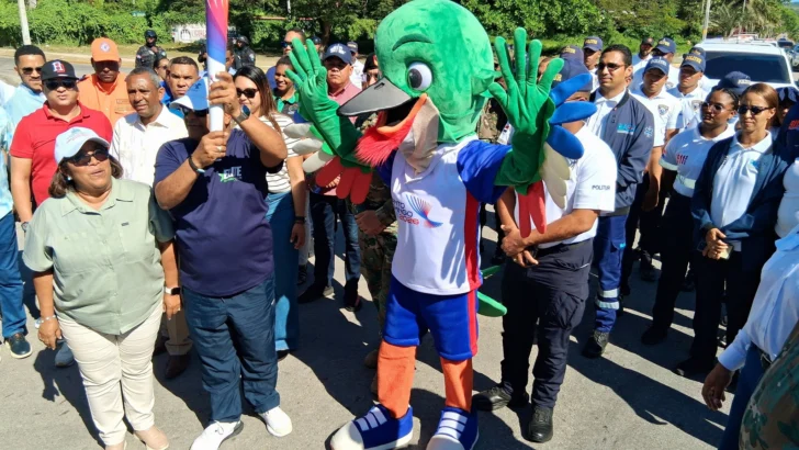 Barahona recibe la antorcha de los XXV Juegos Centroamericanos y del Caribe 2026