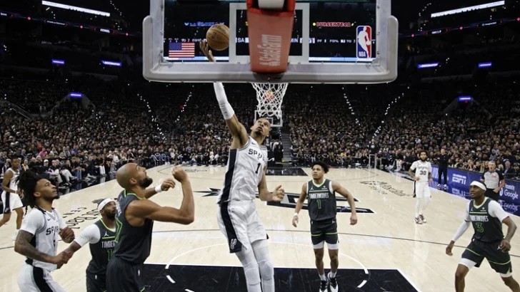 NBA HOY: resultados. Monumental paliza de Spurs al Timberwolves