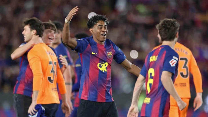 El Barcelona se corona campeón de España ante el Real Madrid