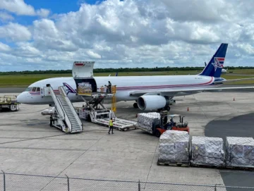 AERODOM moviliza 26,985 toneladas de carga  en  primer trimestre de 2026;  destaca importaciones ligadas al comercio elecreronico y servicio de  courier  
