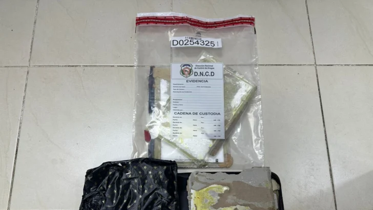 DNCD evita envío a EE.UU. y Róterdam de láminas de cocaína ocultas en carpetas