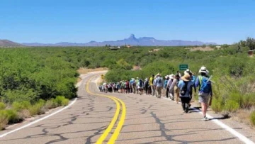 Arranca 'Caminata del Sendero Migrante' para honrar a más de 8 mil muertos en la frontera de EEUU Arranca 'Caminata del Sendero Migrante' para honrar a más de 8 mil muertos en la frontera de EEUU