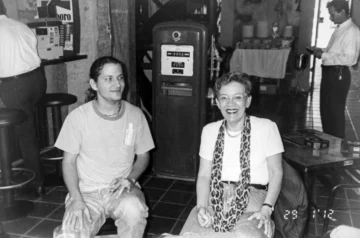 Jeannette Miller, Homero Pumarol y Frank Báez en Poesía 1, publicada por la UNAM