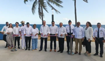 Abinader y Collado inauguran segunda etapa del malecón de Santo Domingo Este