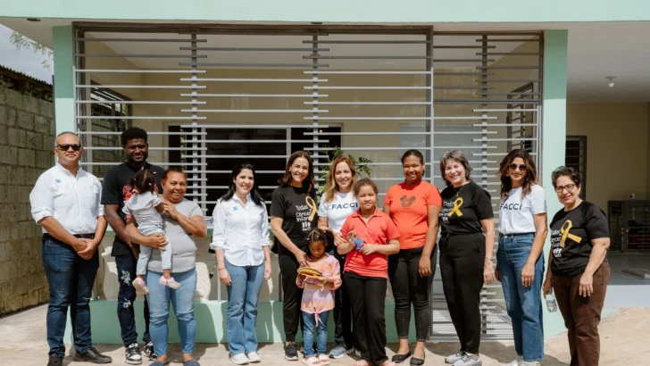 Una casa remozada para la niña Florelys González