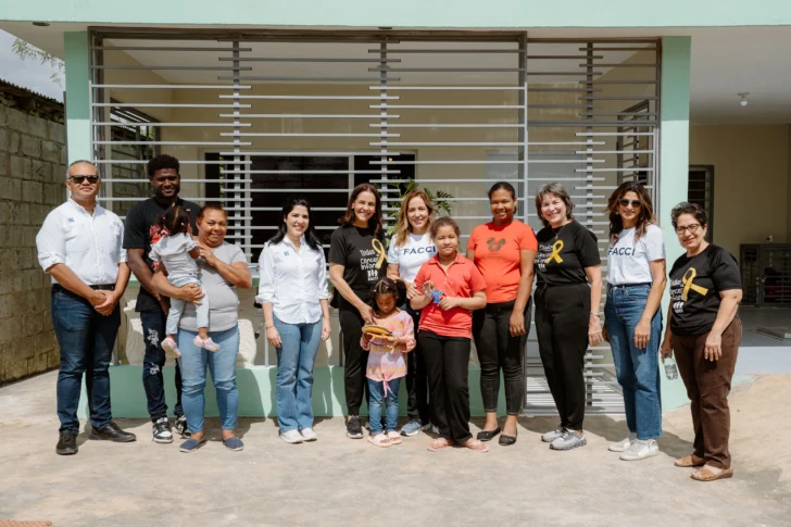 Una casa remozada para la niña Florelys González