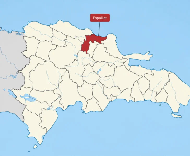 Mapa, provincia espaillat 