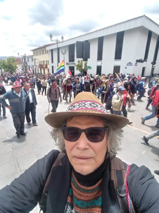 El las calles del Cusco *