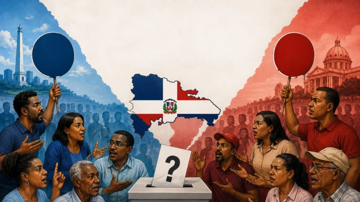 Dominicanos divididos sobre posible segunda vuelta en elecciones de 2028